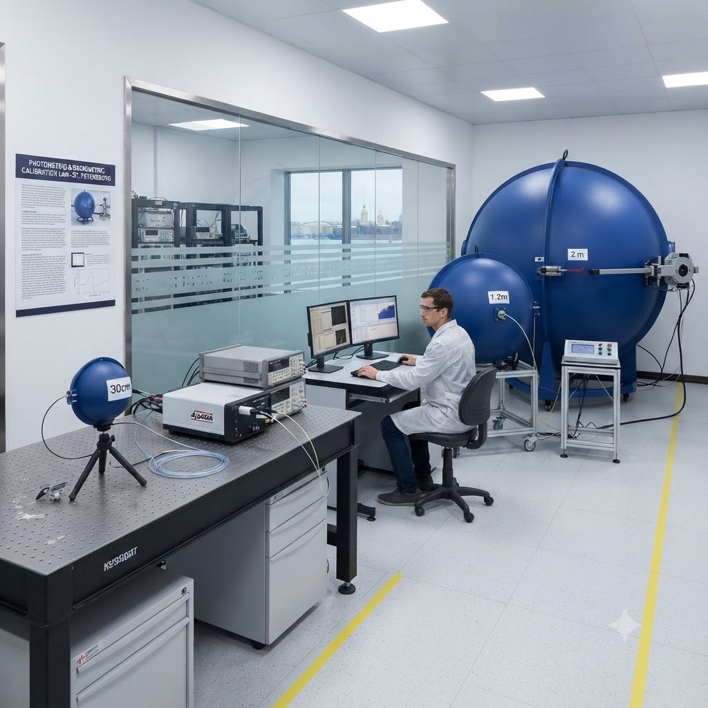 Photometric laboratory created by artificial intelligence